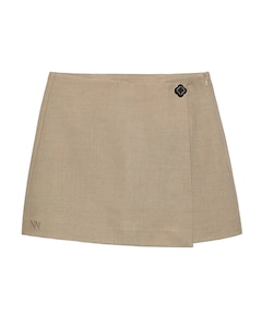 Meisjes rok beige