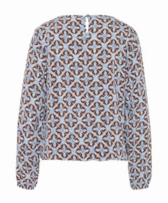 Dames blouse blauw