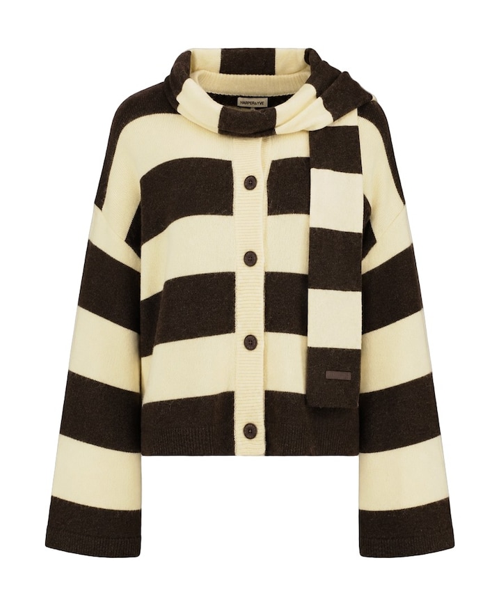 Dames vest ecru