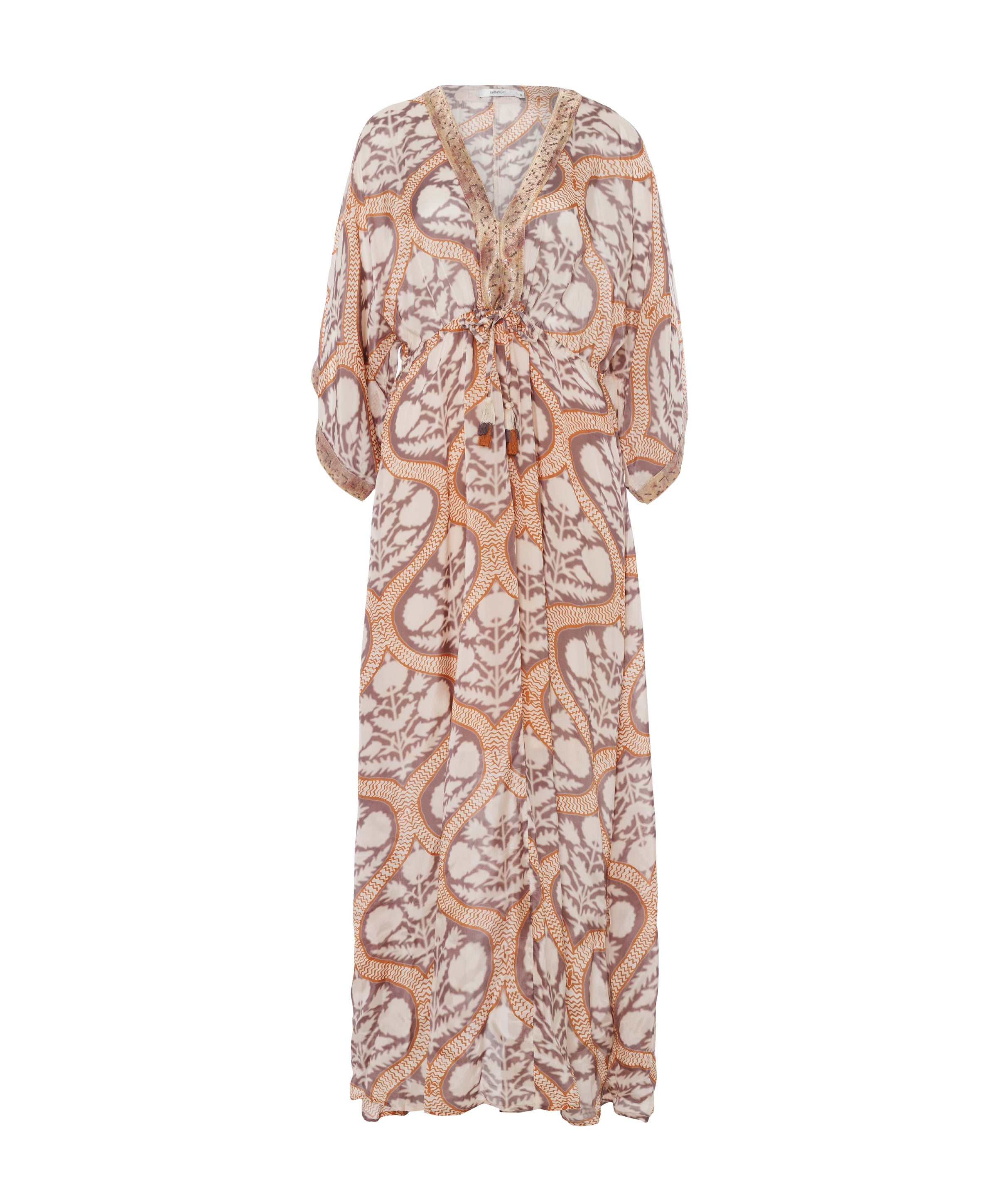 Dames jurk beige
