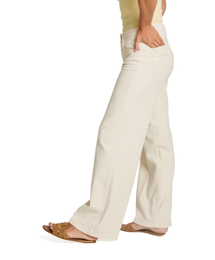 Mira   - Denia Denim - 015 - Natura dames jeans ecru