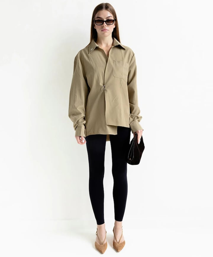 Dames blouse groen