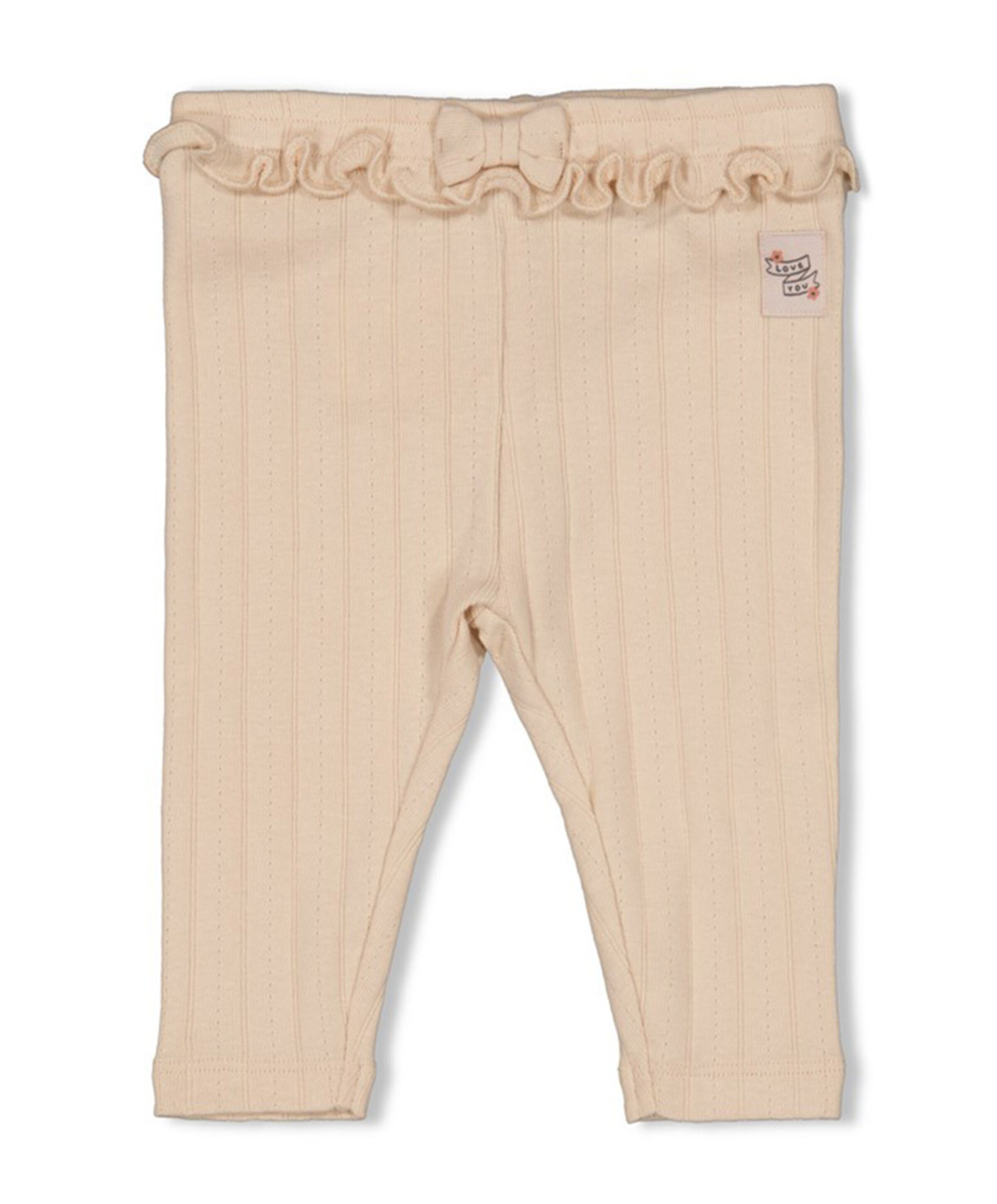 Woodland bloom broek ecru