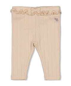 Woodland bloom broek ecru