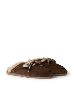 Aloyse dames clogs bruin