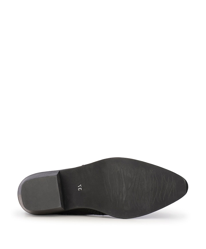 Tartor dames enkellaarzen zwart