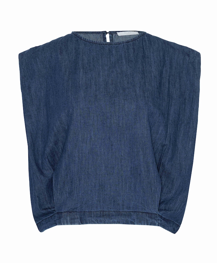 Dames top blauw
