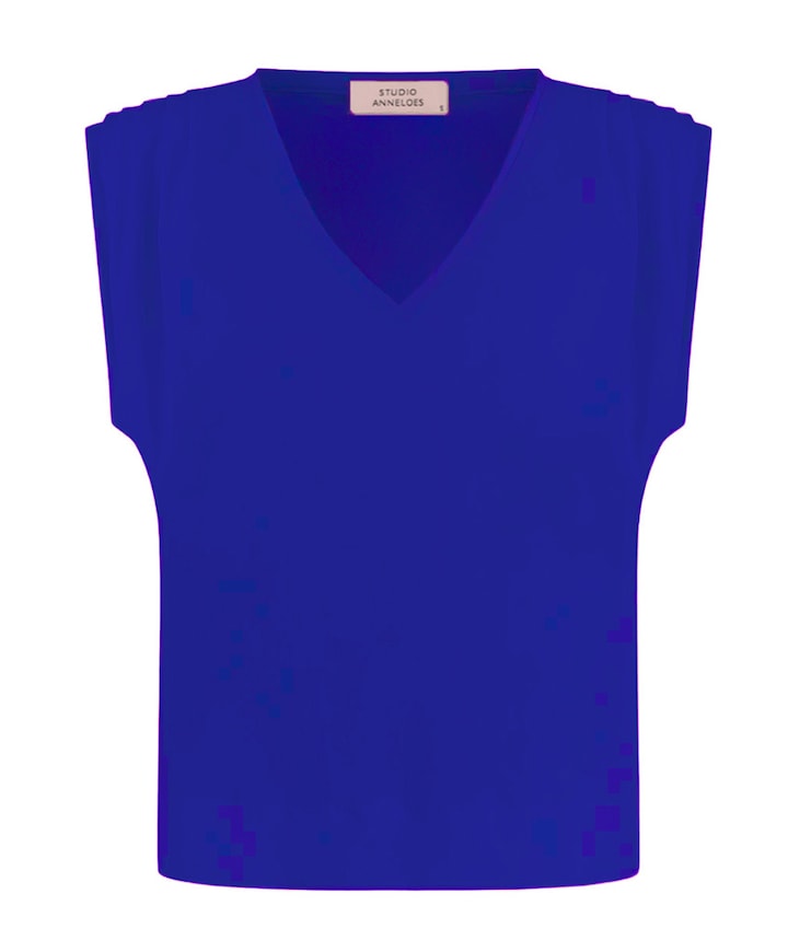 Dames top blauw