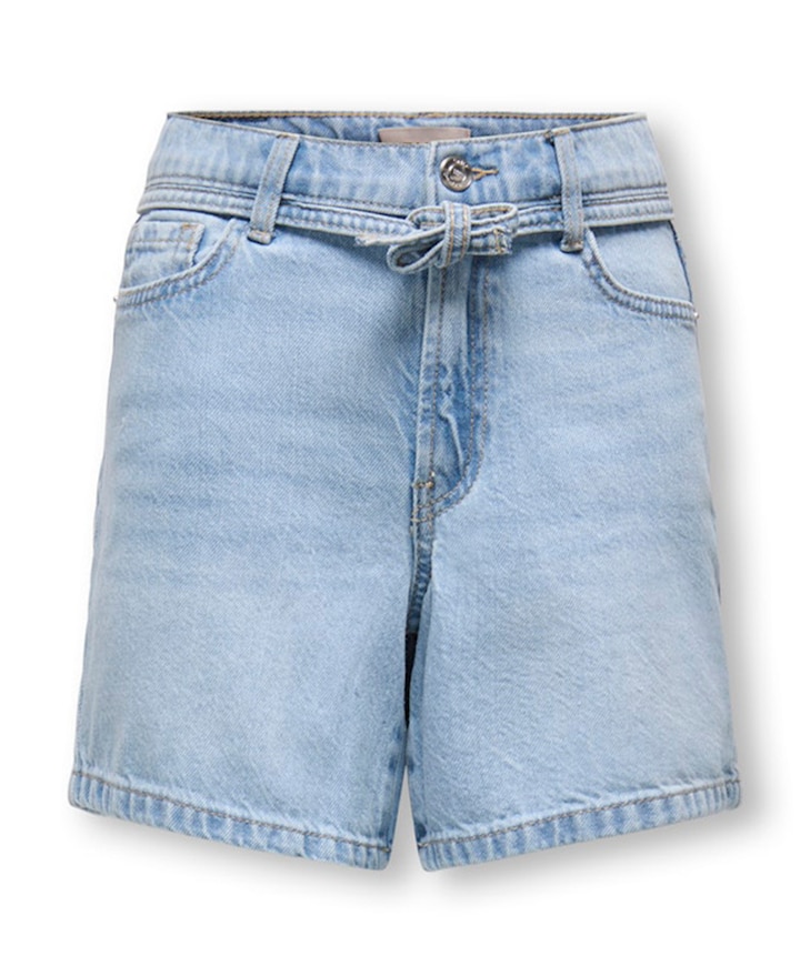 KOGGIANNA HW BELT PIMBOX DNM meisjes korte broek blauw