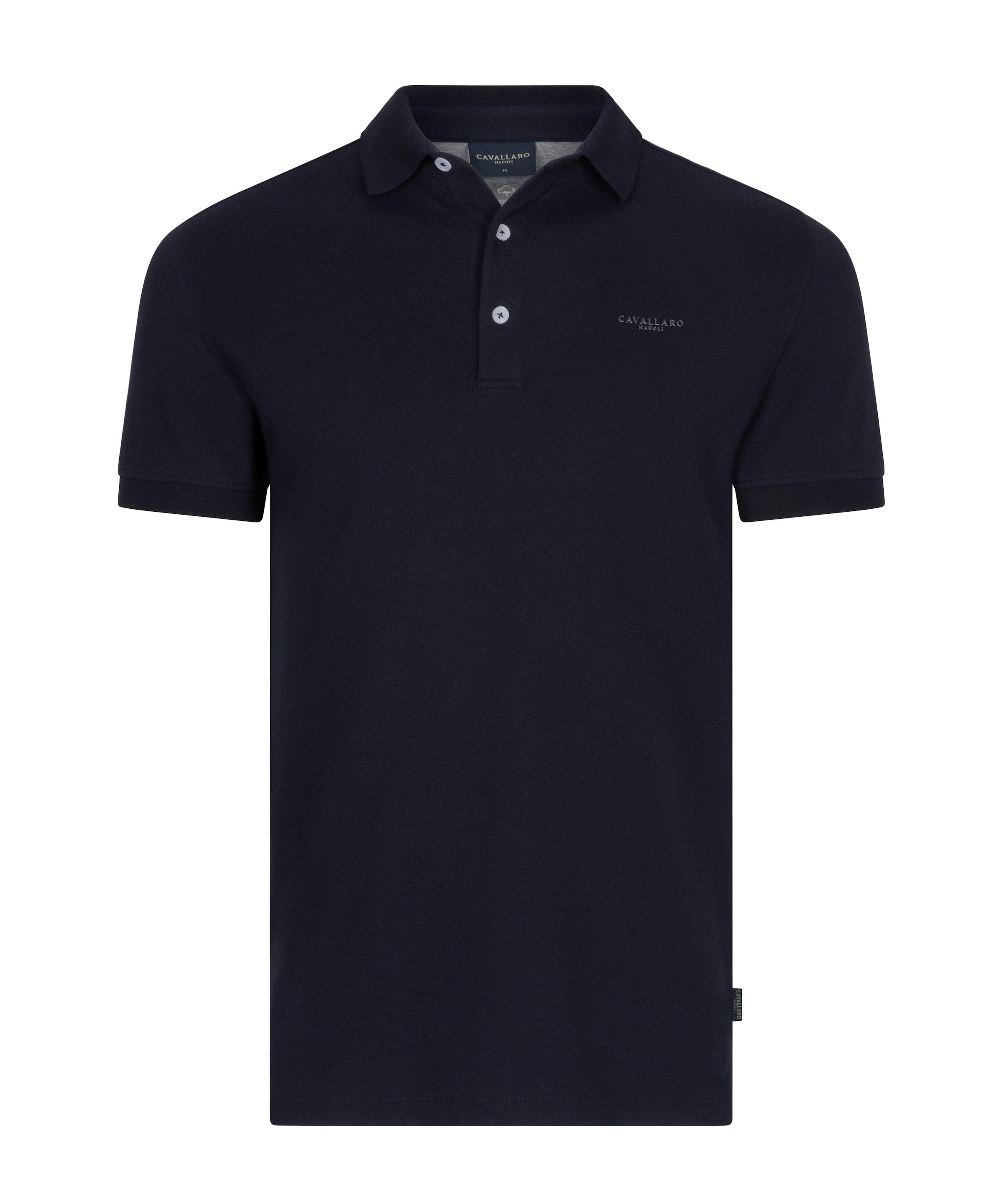 Heren polo blauw