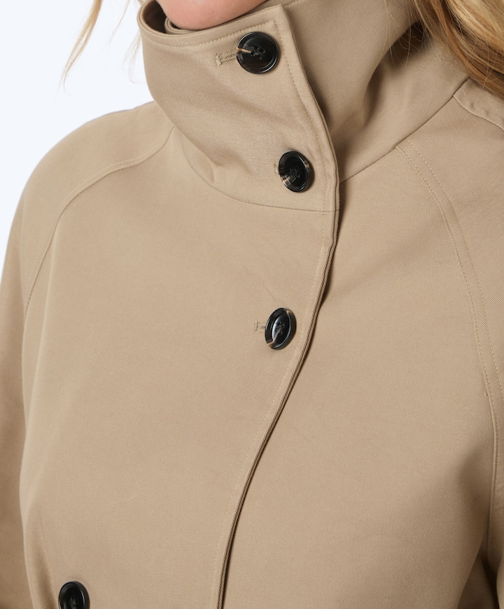 Dames jas beige