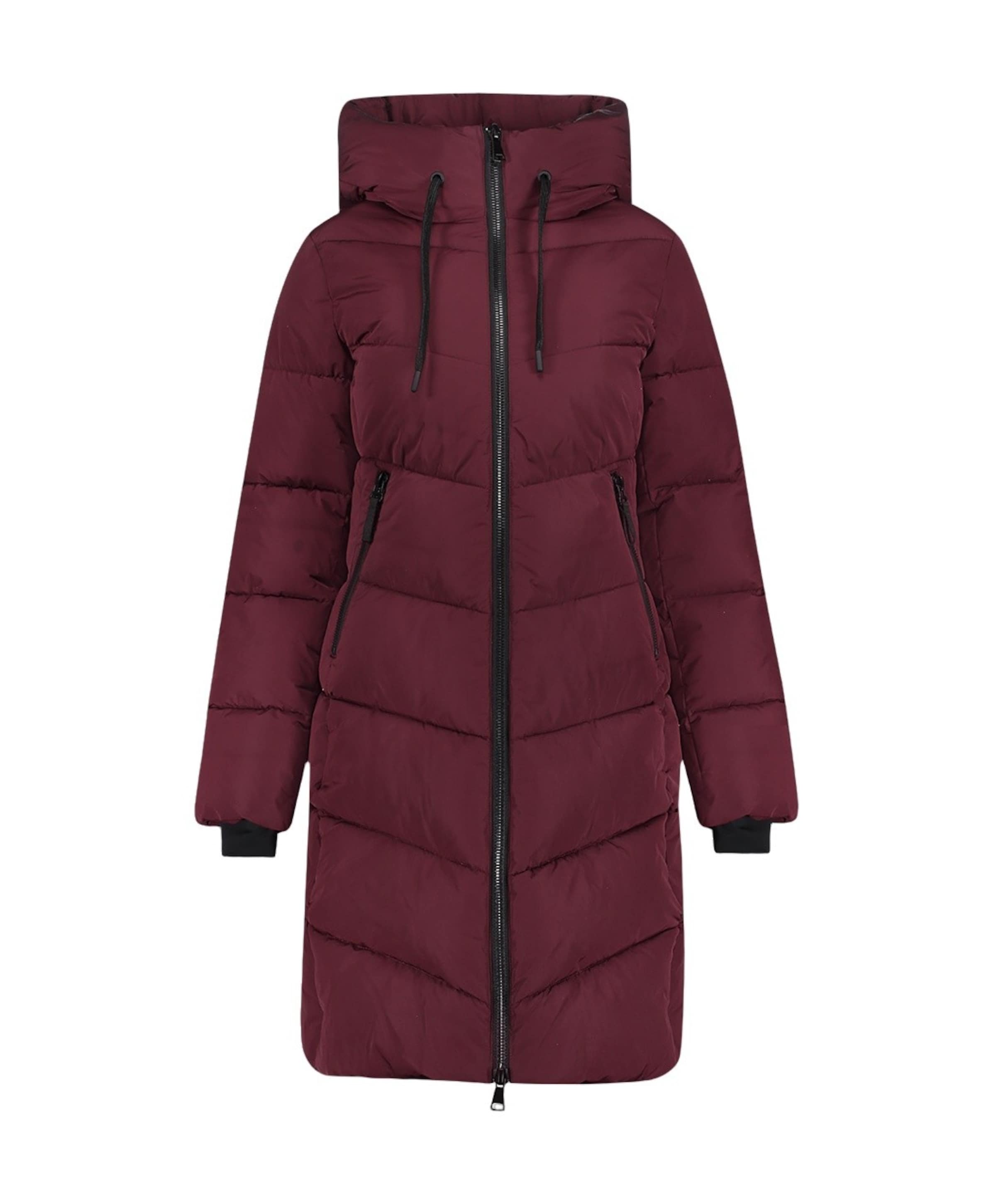 Dames jas bordeaux