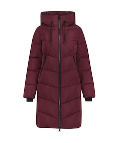 Dames jas bordeaux