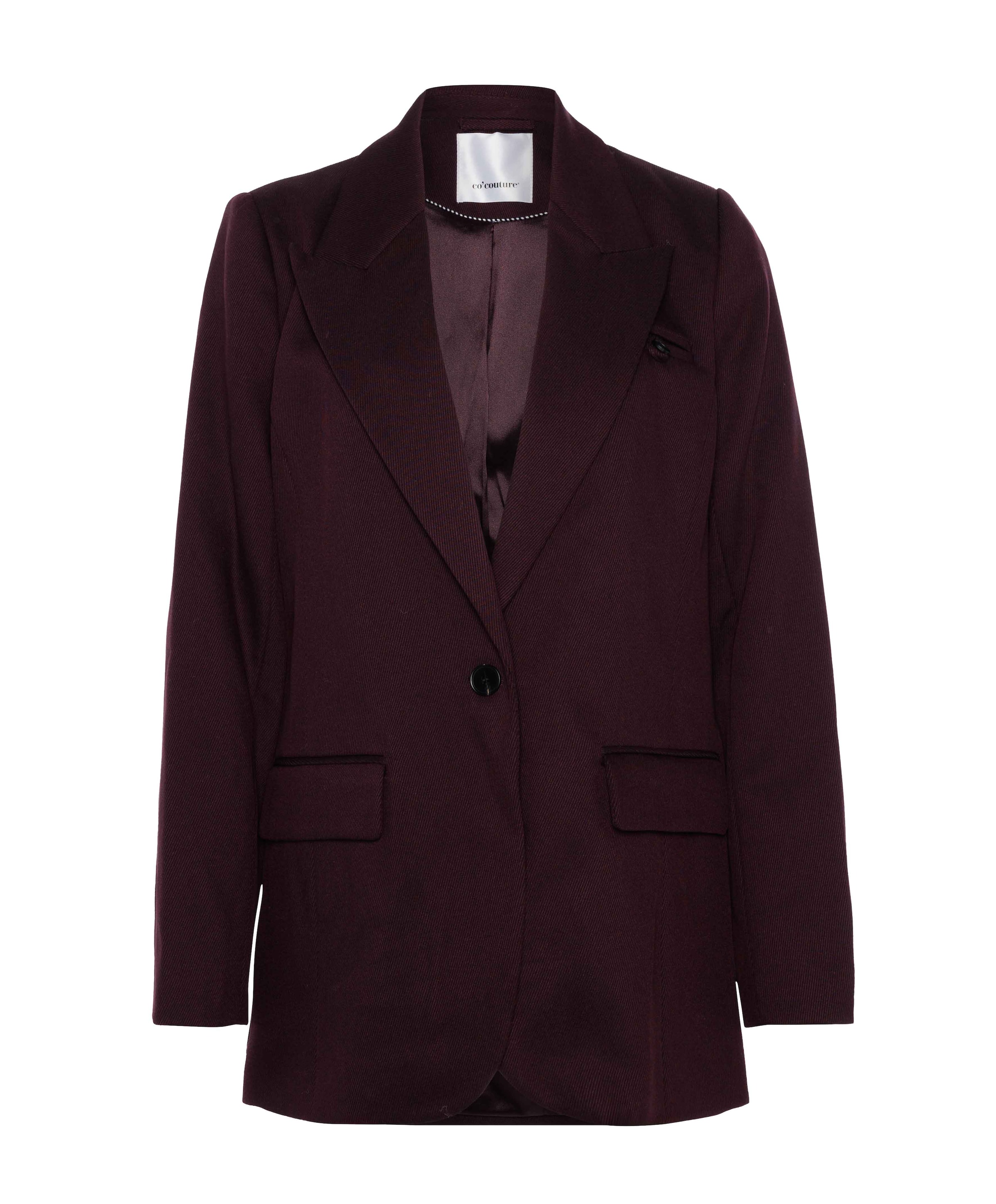 Dames blazer paars