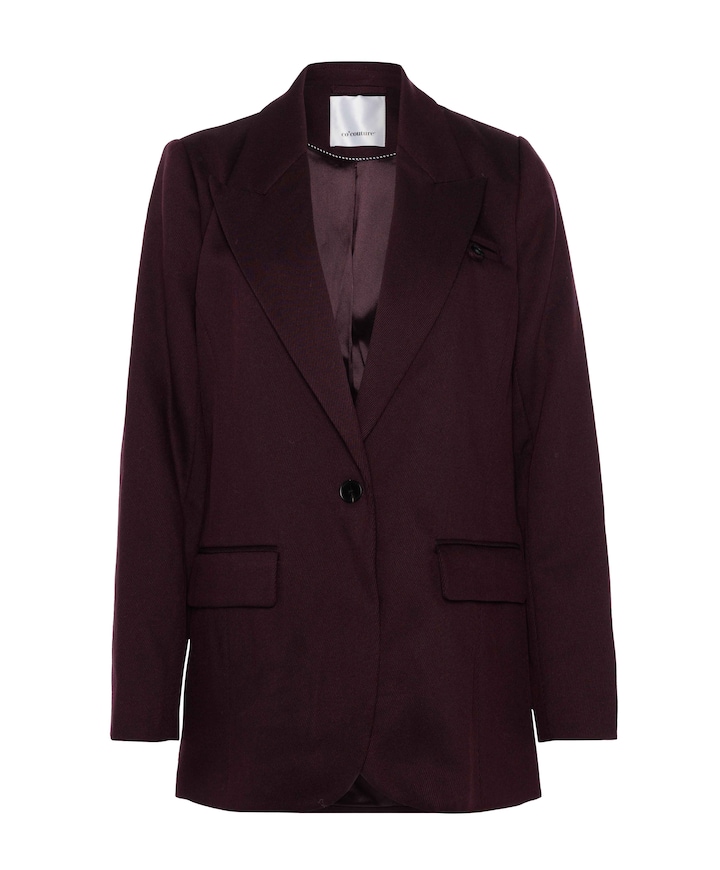Dames blazer paars