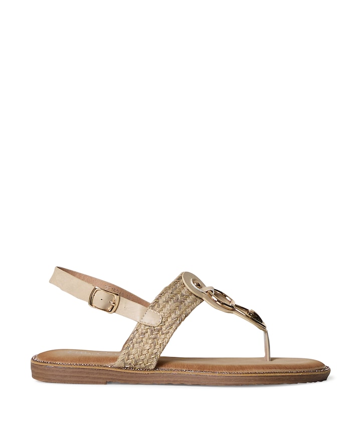Zerra dames sandalen beige