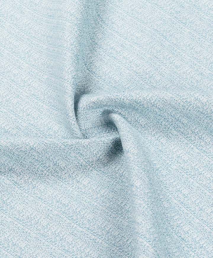 Heren overhemd lange mouw blauw