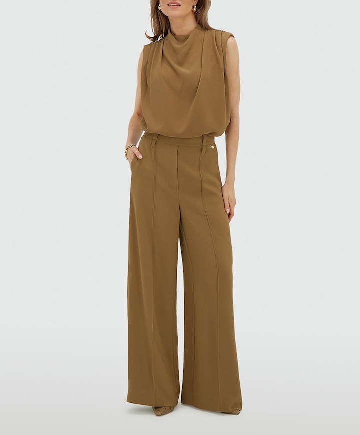 ESSA dames pantalon beige