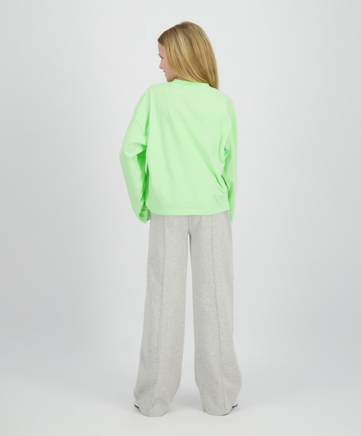 Meisjes longsleeve groen