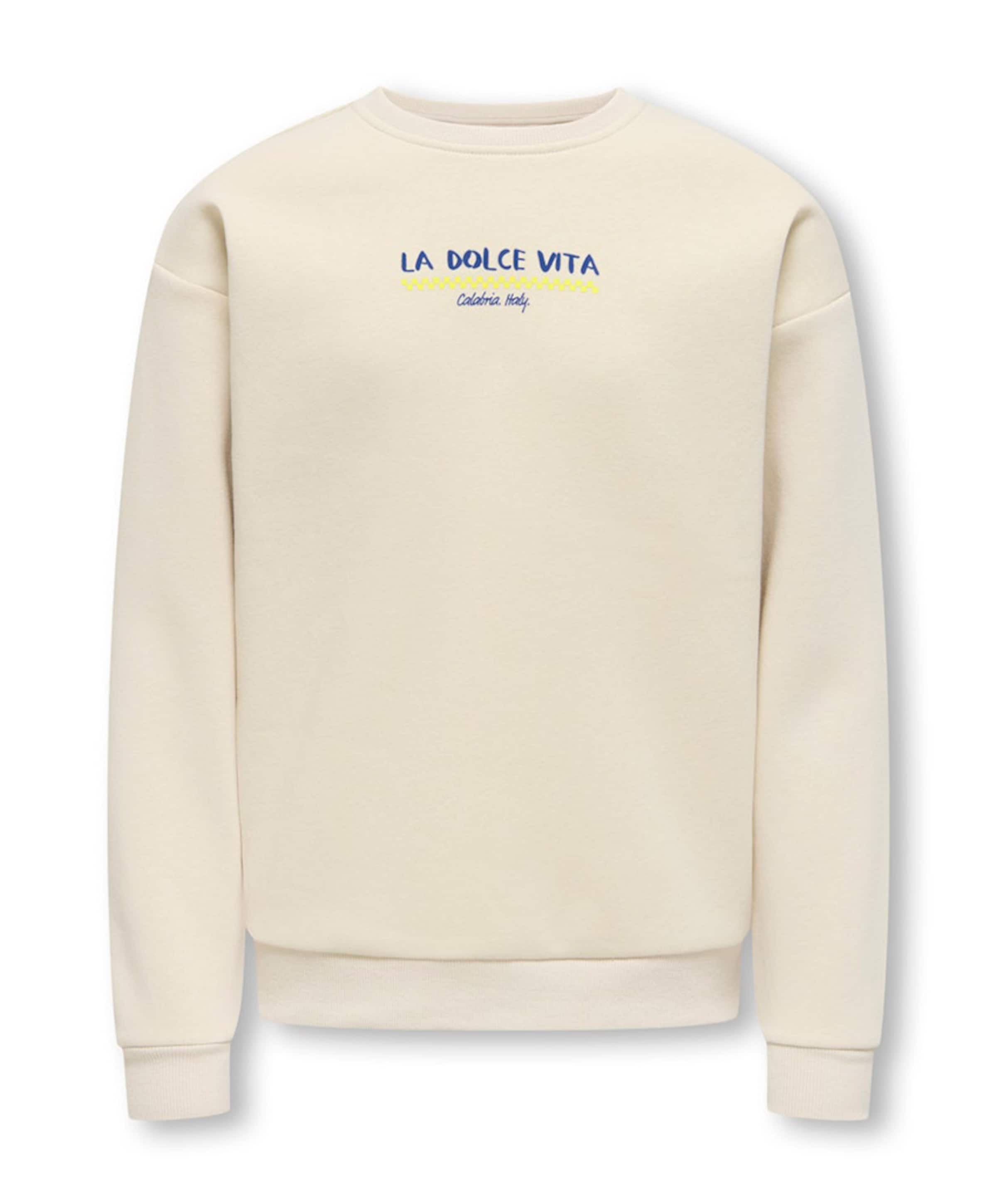 Meisjes sweater beige