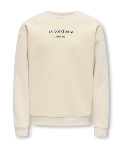 Meisjes sweater beige