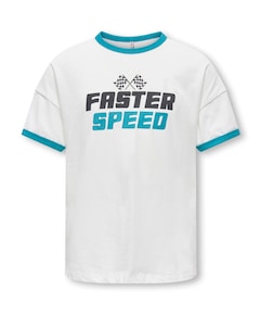 Meisjes T-shirt ecru