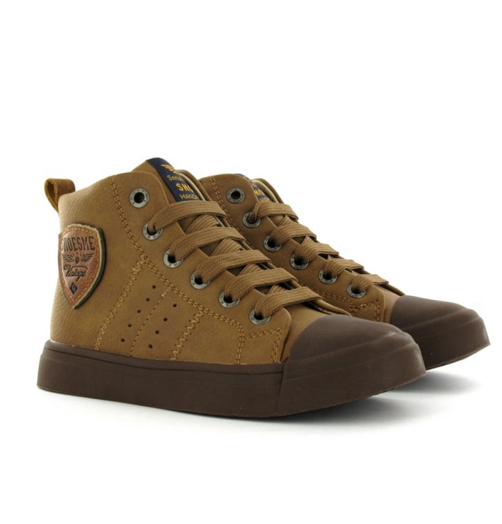jongens veterschoenen bruin