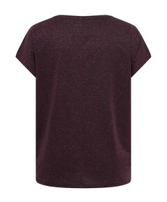 Dames T-shirt bordeaux