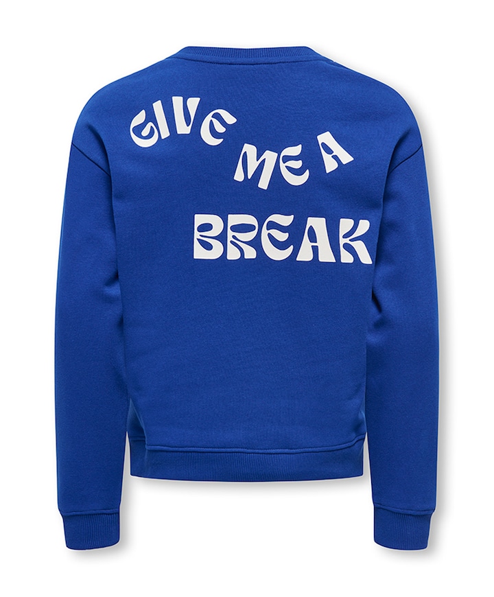 Meisjes sweater blauw