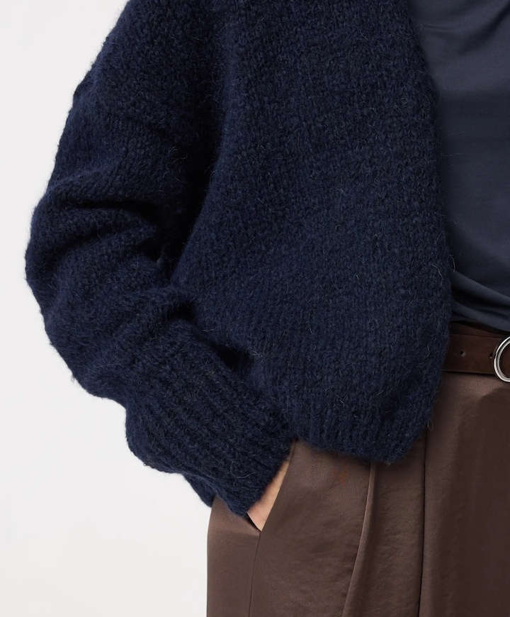 Dames vest blauw