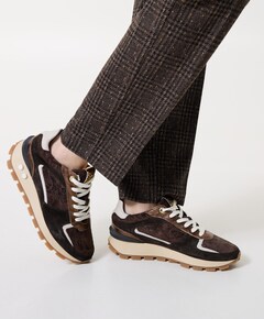 dames sneakers bruin