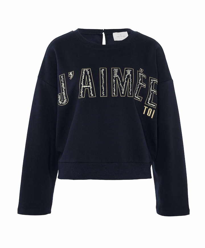 Dames sweater blauw