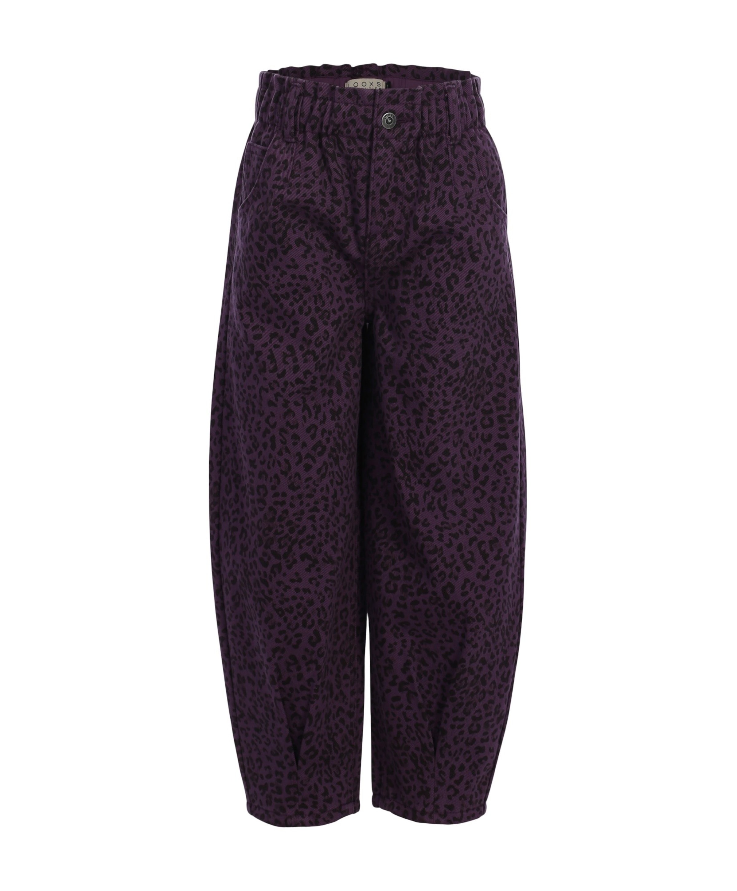 Little leopard meisjes jeans paars