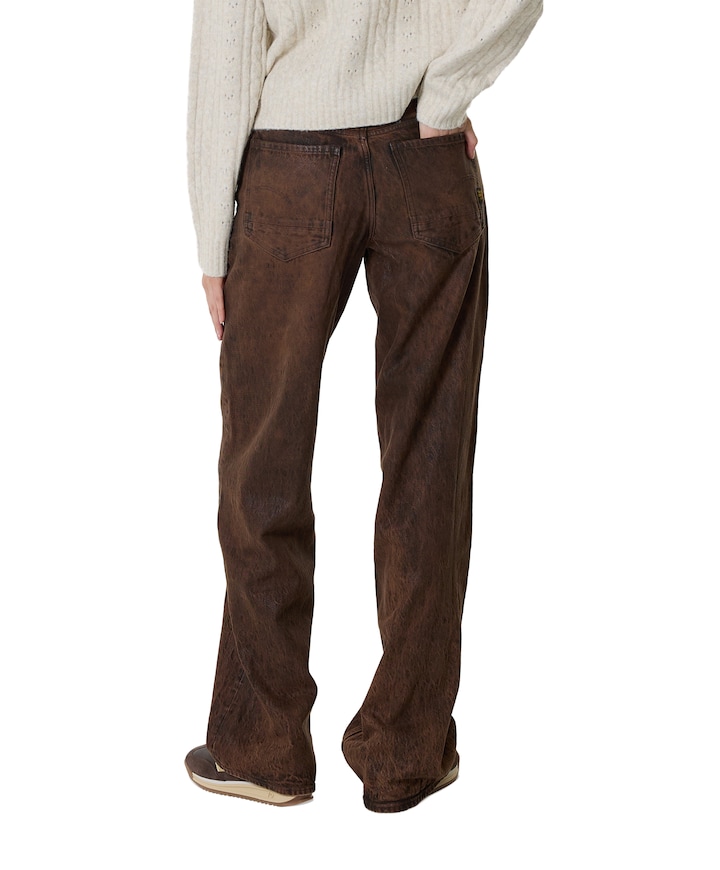 Judee Loose Wmn jeans bruin