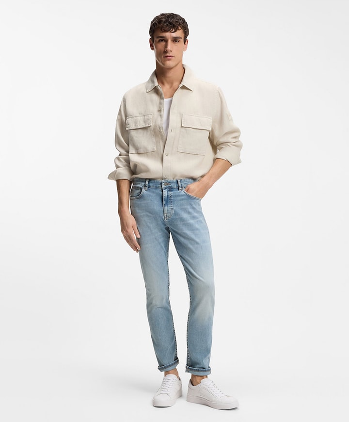 DELAWARE BO 10270281 04 heren jeans blauw