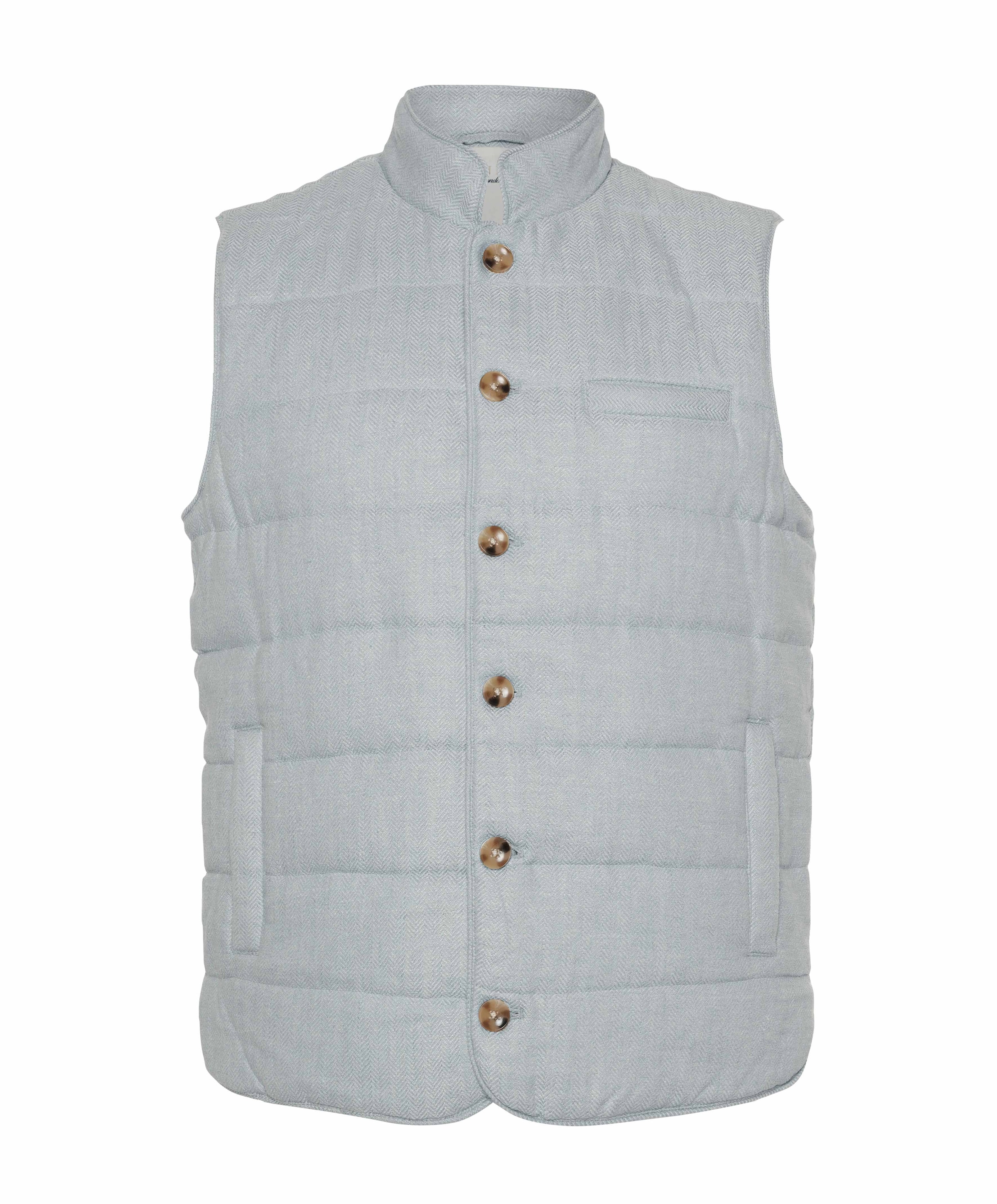 Heren bodywarmer grijs