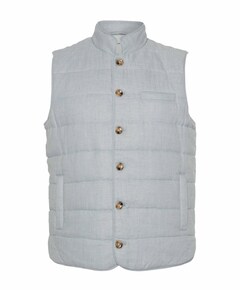 Heren bodywarmer grijs