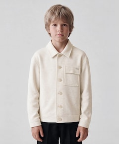 Jongens jas beige