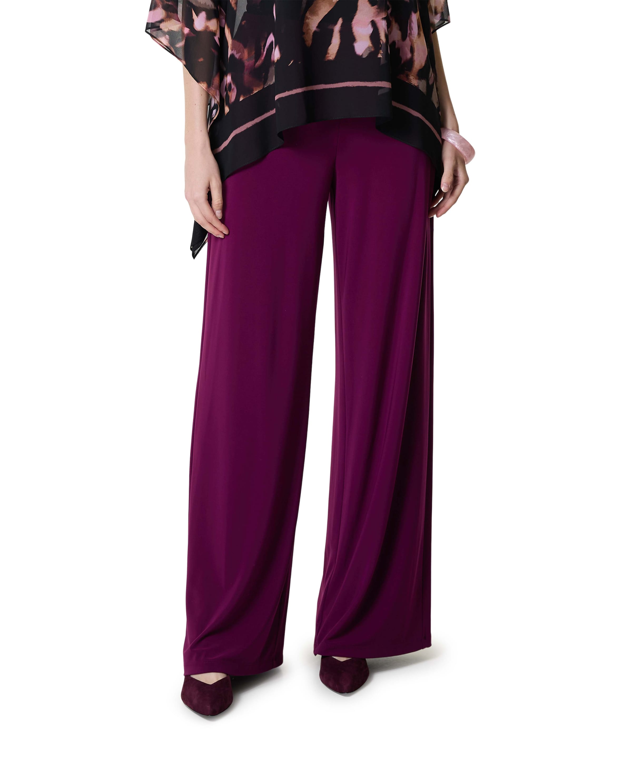 dames broek paars