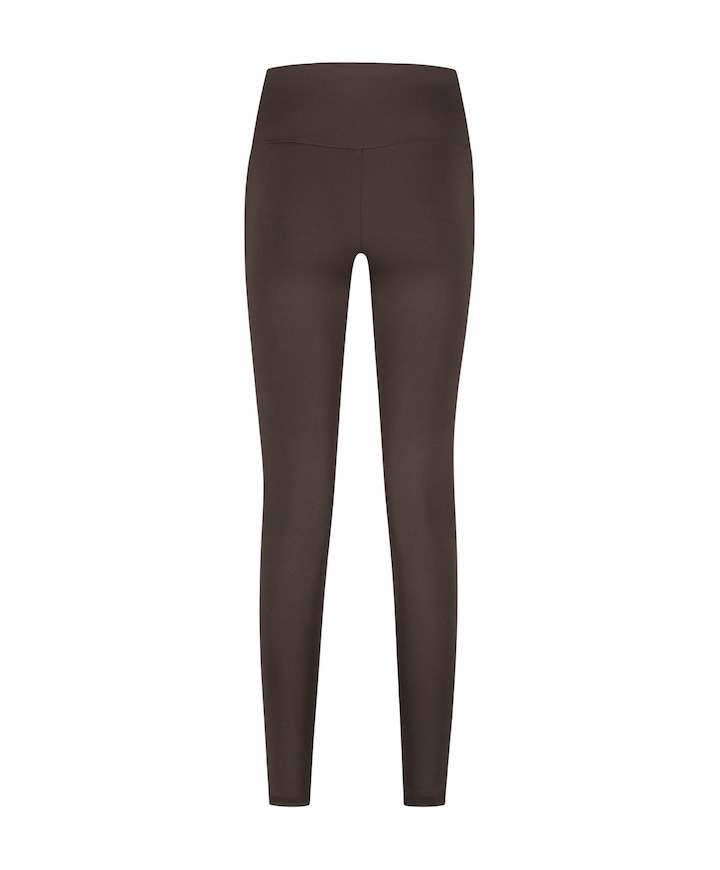 Classic Leggings High Waistband dames tights bruin