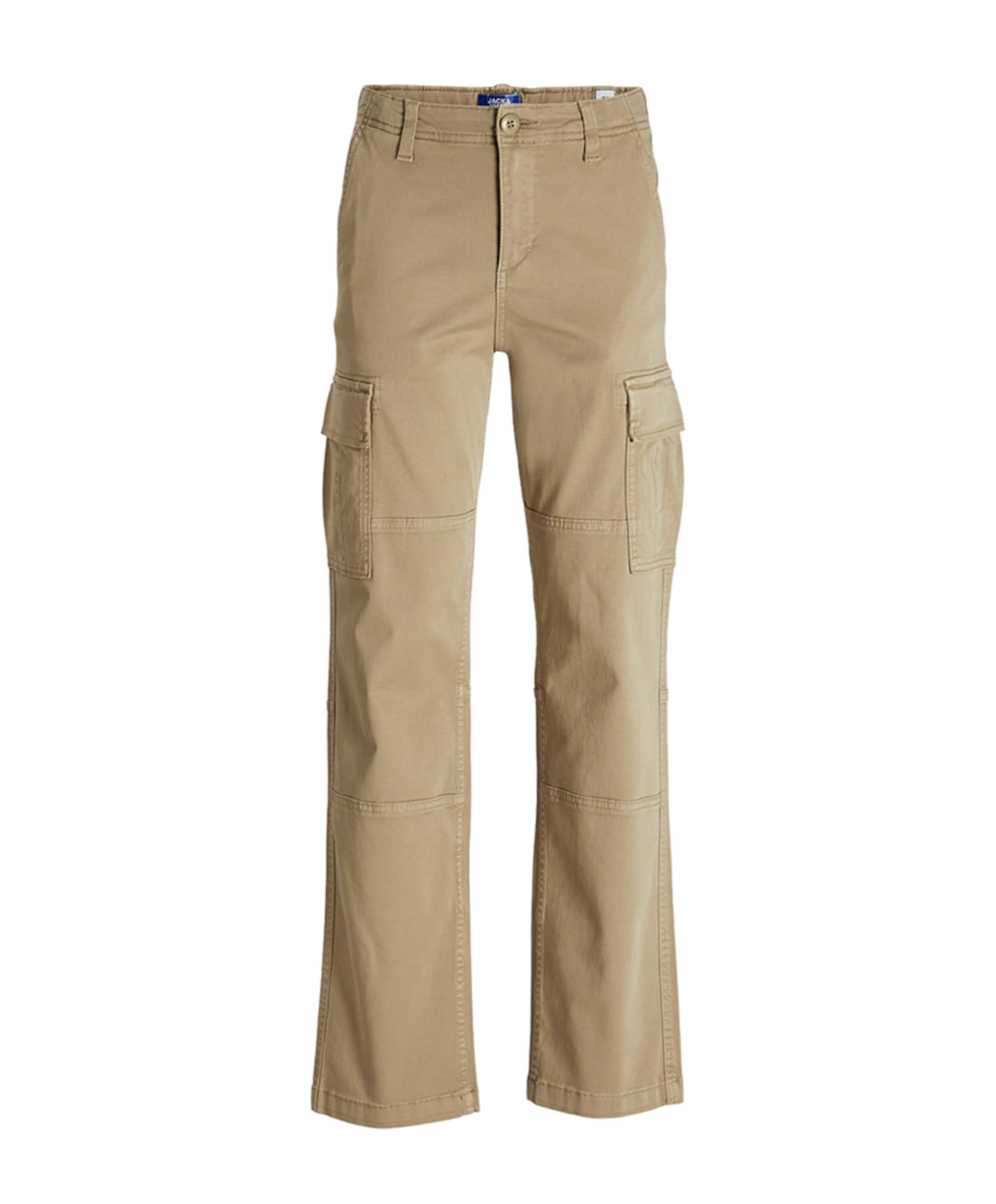 JPSTKANE JJHARLOW CARGO NOOS JNR broek beige