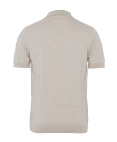 Heren polo beige