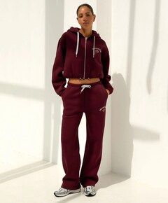 Maya dames trainingsbroek bordeaux