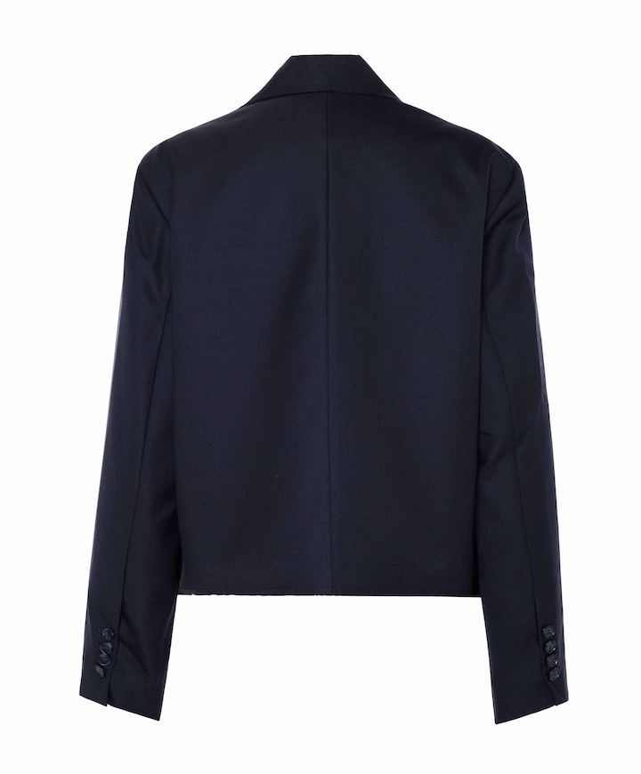 Dames blazer blauw