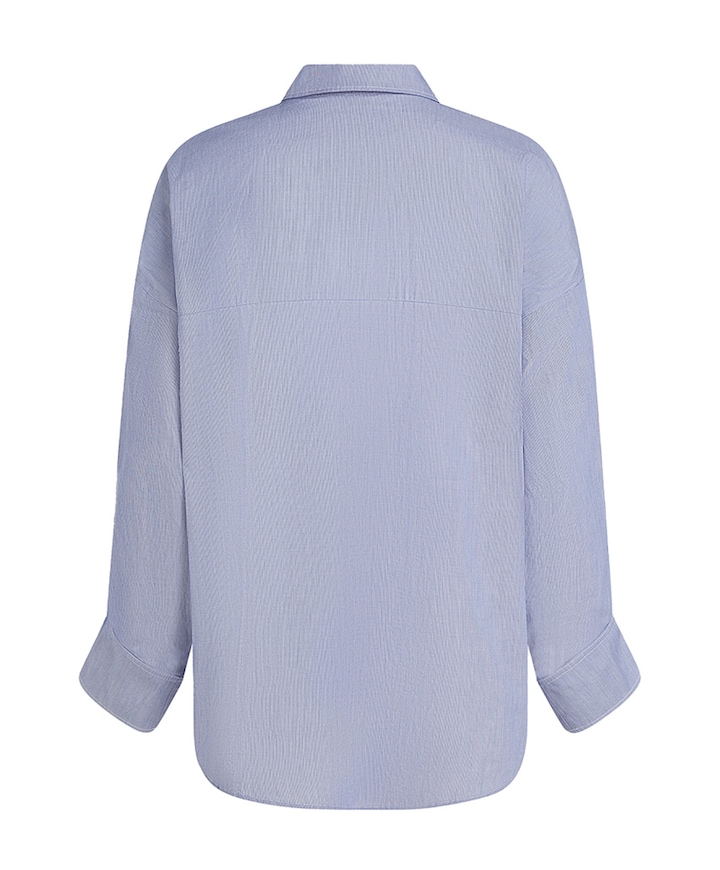 Dames blouse blauw