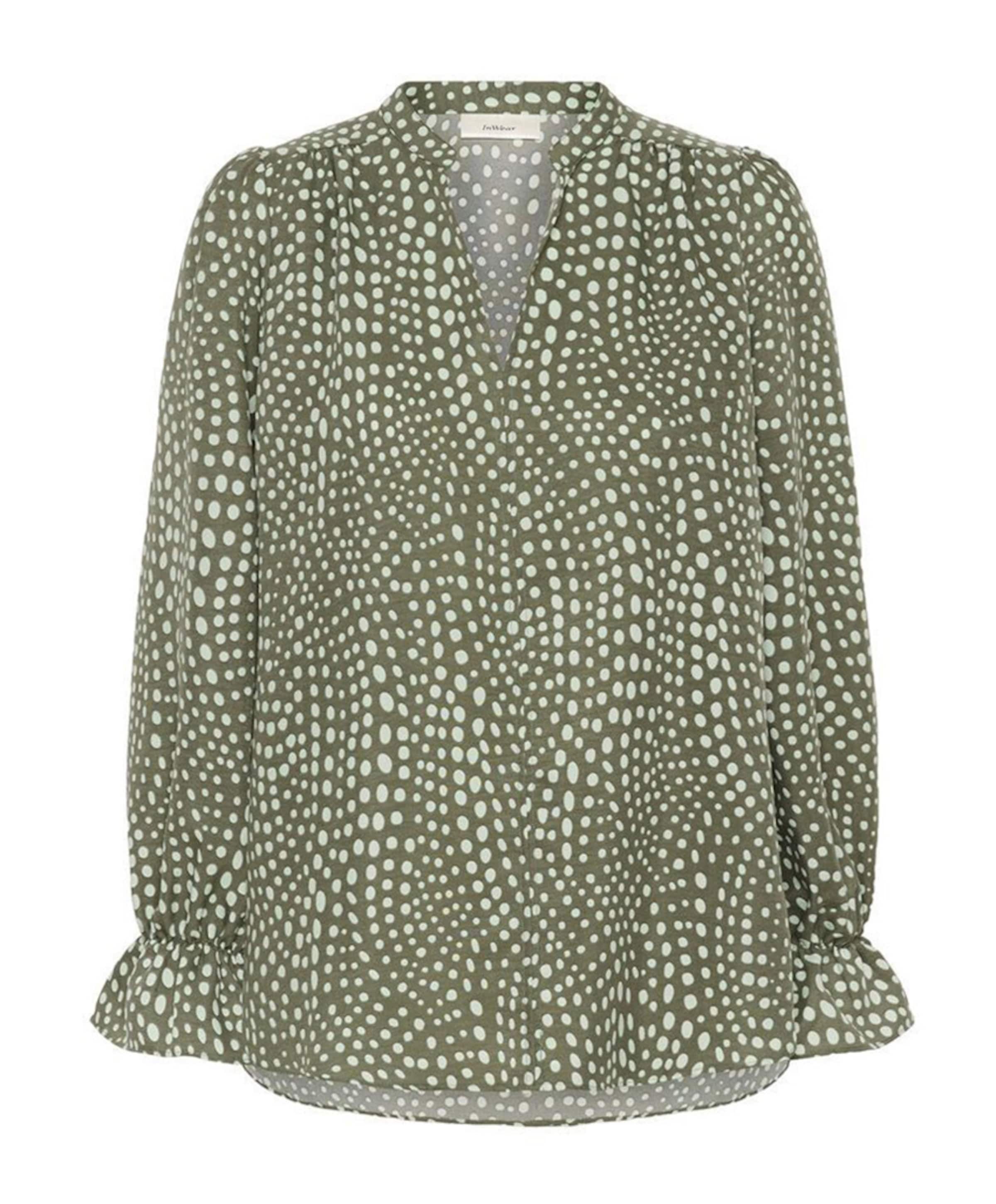 Dames blouse groen