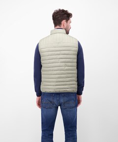 Heren bodywarmer grijs