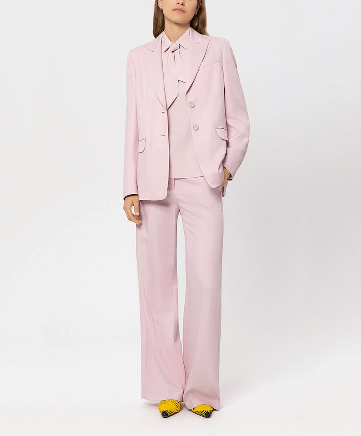 Dames blazer roze