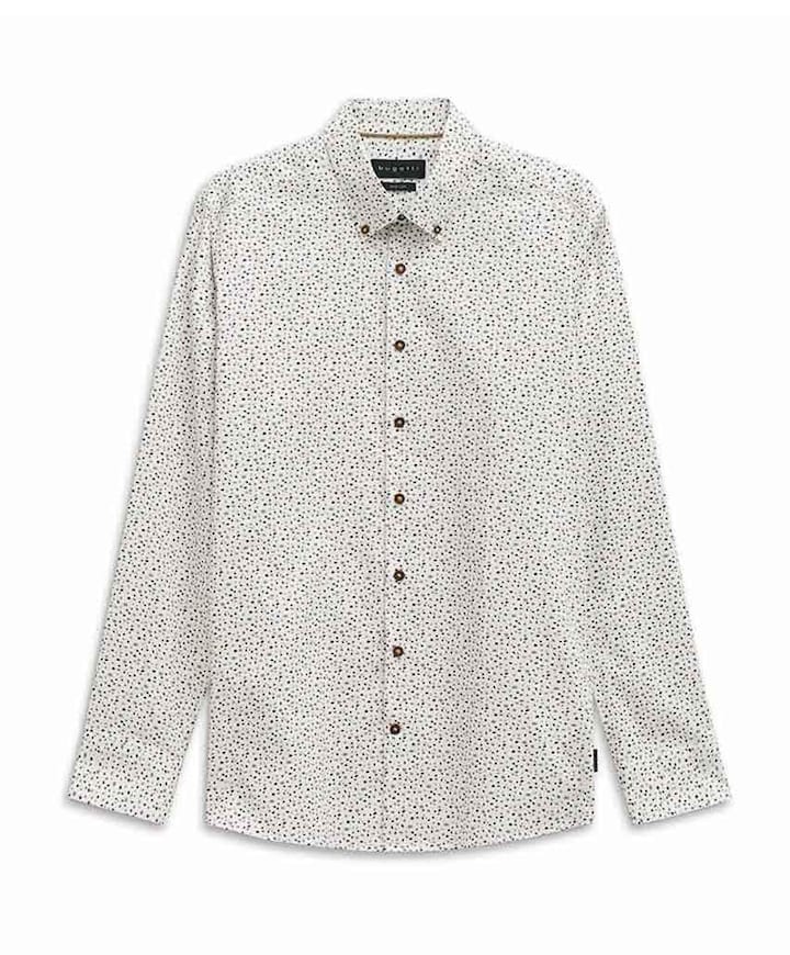 Overhemd lange mouw wit