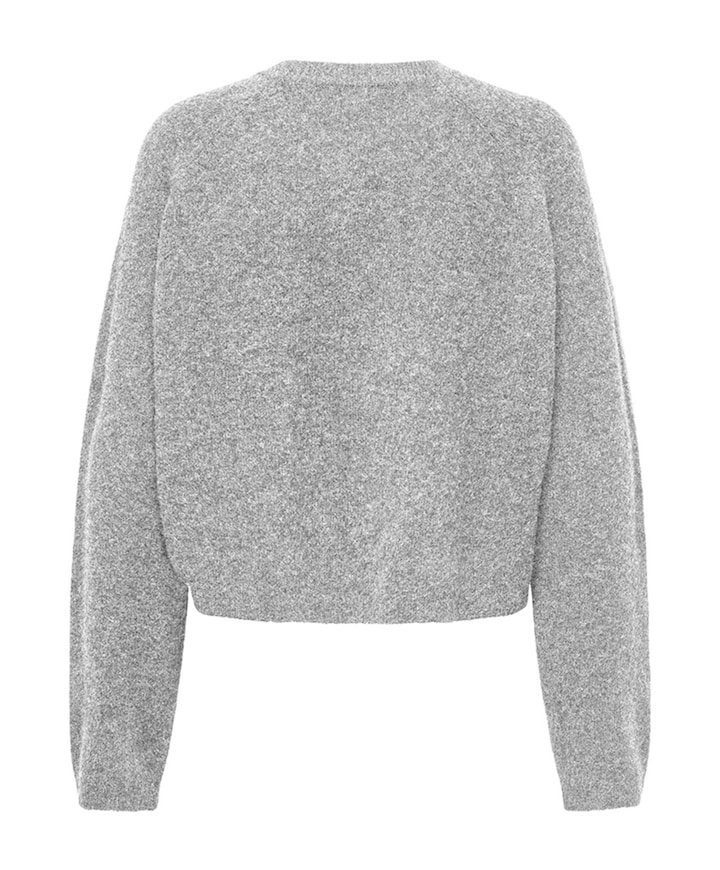 Dames vest grijs